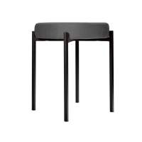 Табурет M DikLine, B28 ANTRACITE, ножки черные Табурет M DikLine, B28 ANTRACITE, ножки черные
