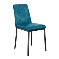 Стул DikLine 270 M19 бирюза, ножки черные