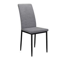 Стул DikLine 272 SB6 св. серый, ножки черные