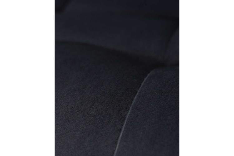 Стул обеденный DOBRIN CHILLY, Черный Holland 75, основание черное-1