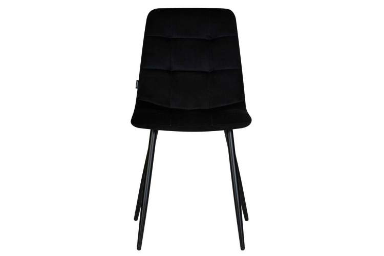 Стул обеденный DOBRIN CHILLY, Черный Holland 75, основание черное-6