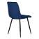 Набор 4 шт Стул обеденный DOBRIN CHILLY, Темно-синий Holland 60, основание черное