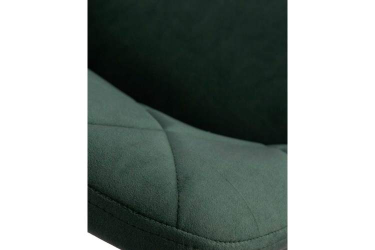 Стул обеденный DOBRIN ROBY, ЭМАЛЬ ЧЕРНЫЙ МУАР велюр Catania Izumrud-9