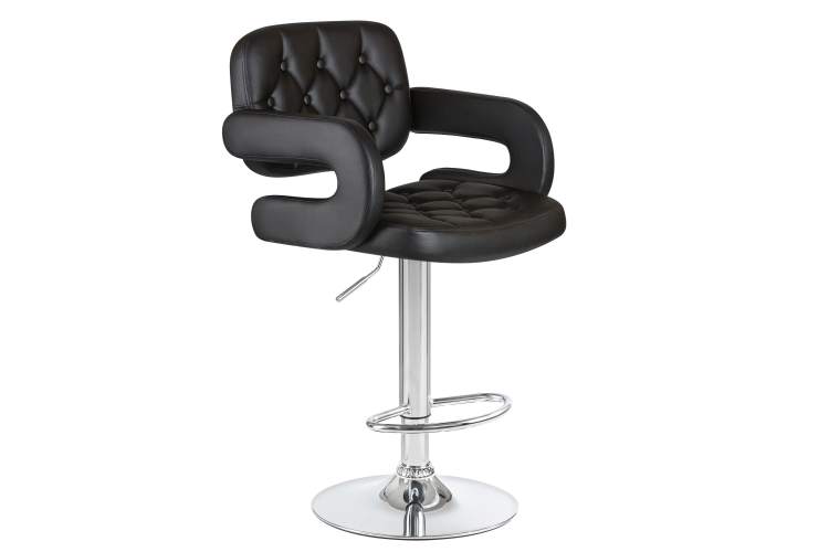 Набор 2 шт Стул барный DOBRIN TIESTO, чёрный-2