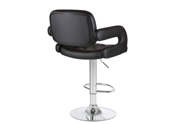 Набор 2 шт Стул барный DOBRIN TIESTO, чёрный-4