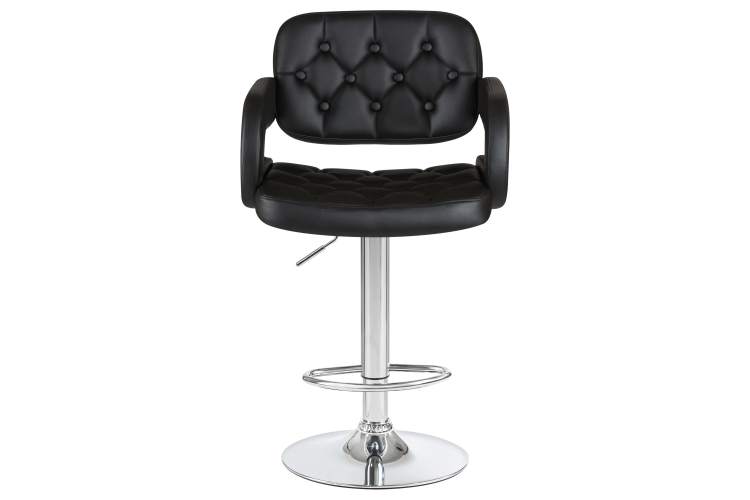 Набор 2 шт Стул барный DOBRIN TIESTO, чёрный-6