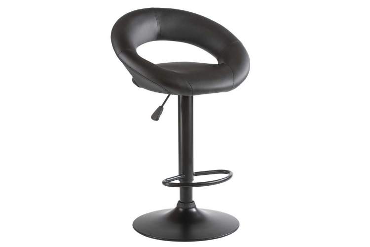 Стул барный DOBRIN MIRA BLACK, чёрный