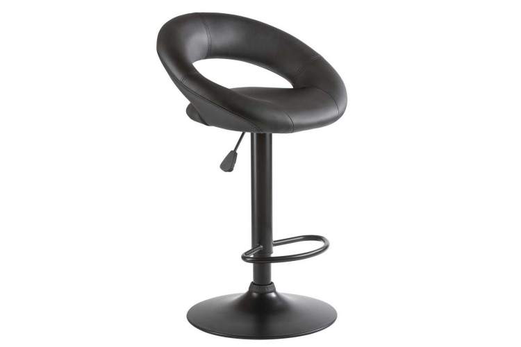 Стул барный DOBRIN MIRA BLACK, чёрный-1