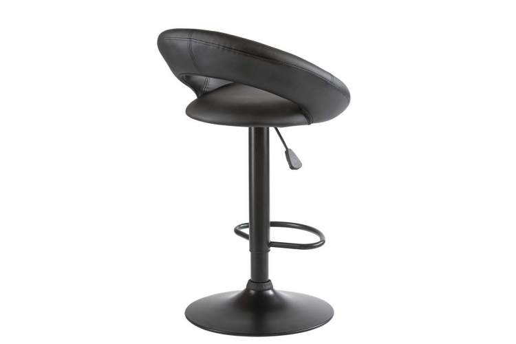 Стул барный DOBRIN MIRA BLACK, чёрный-3