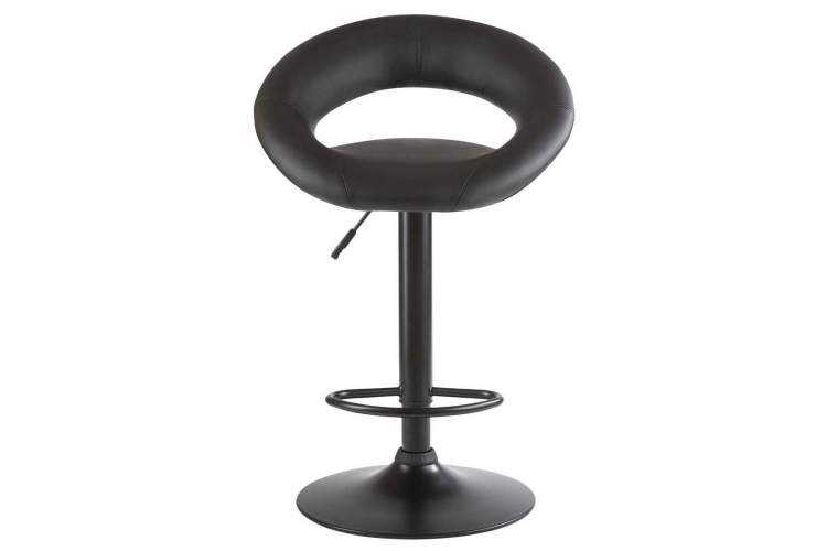 Стул барный DOBRIN MIRA BLACK, чёрный-5