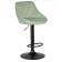 Набор 2 шт Стул барный DOBRIN LOGAN BLACK, мятный велюр (MJ9-87)