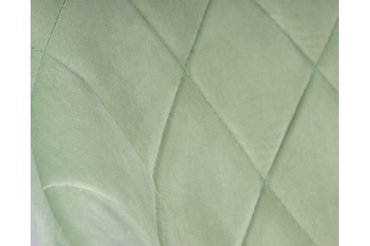 Набор 2 шт Стул барный DOBRIN LOGAN BLACK, мятный велюр (MJ9-87)-8