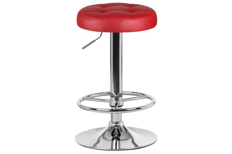 Набор 2 шт Табурет барный DOBRIN BRUNO, бордовый-1