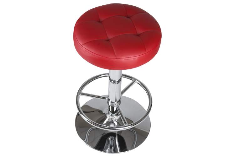 Набор 2 шт Табурет барный DOBRIN BRUNO, бордовый-3