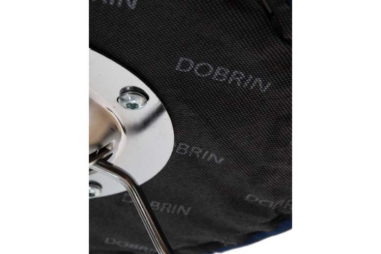 Табурет барный DOBRIN BRUNO, синий велюр (MJ9-117)-4