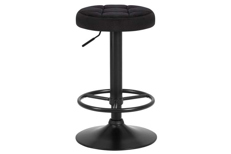 Набор 2 шт Табурет барный DOBRIN BRUNO BLACK, черный велюр (MJ9-101)-1