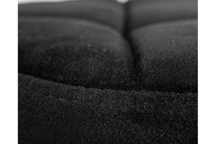 Набор 2 шт Табурет барный DOBRIN BRUNO BLACK, черный велюр (MJ9-101)-3