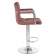 Набор 2 шт Стул барный DOBRIN KRUGER ARM, пудрово-розовый велюр (MJ9-32)