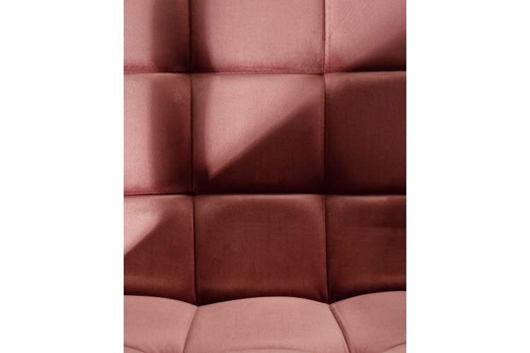 Набор 2 шт Стул барный DOBRIN KRUGER ARM, пудрово-розовый велюр (MJ9-32)-9