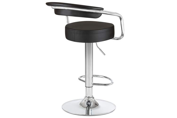 Набор 2 шт Стул барный DOBRIN MARTA, чёрный-4