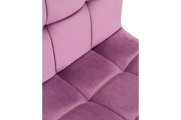 Стул барный DOBRIN GOLDIE, пудрово-сиреневый велюр (MJ9-52)-8