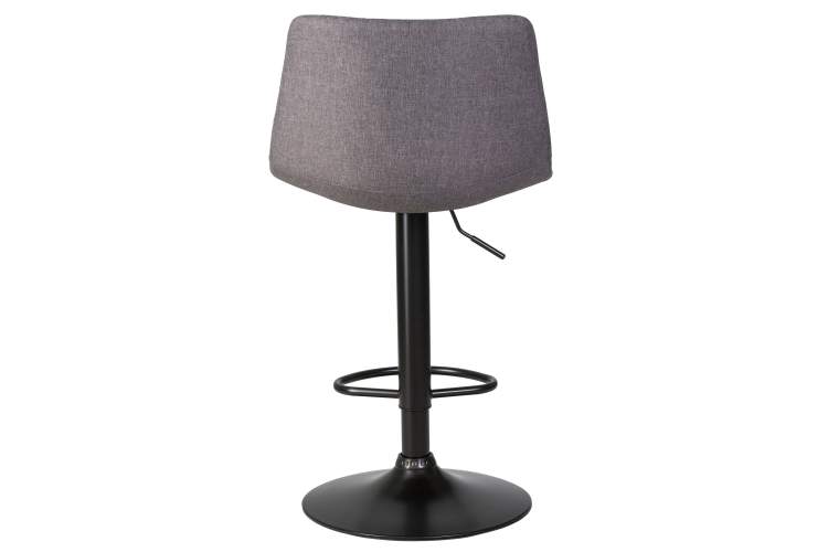 Набор 2 шт Стул барный DOBRIN TAILOR BLACK, серая ткань (188-55)-5