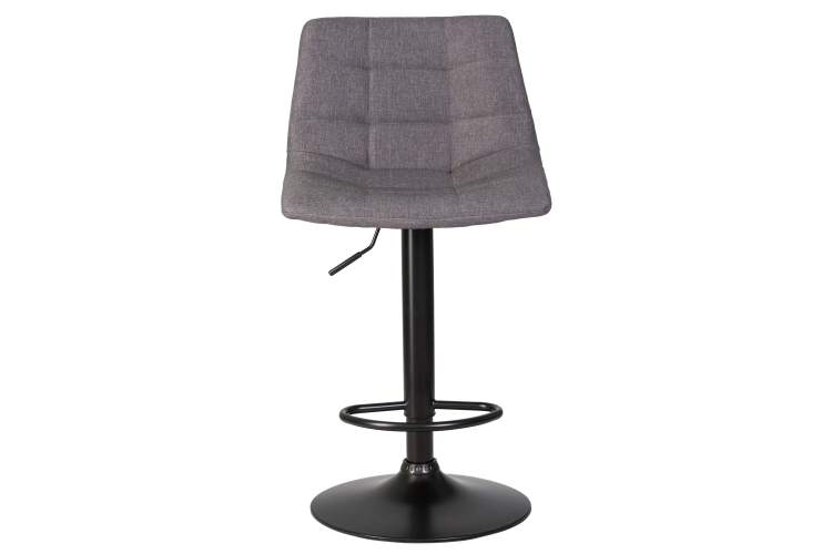 Набор 2 шт Стул барный DOBRIN TAILOR BLACK, серая ткань (188-55)-6