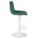 Набор 2 шт Стул барный DOBRIN TAILOR WHITE, зеленый велюр (MJ9-88)