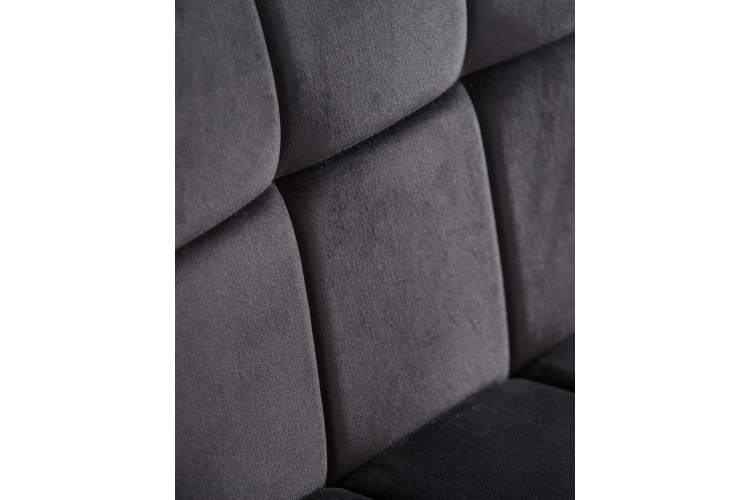 Набор 2 шт Стул барный DOBRIN DOMINIC, черный велюр (MJ9-101)-8