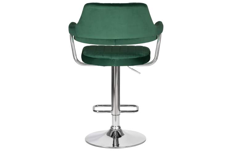 Набор 2 шт Стул барный DOBRIN CHARLY, зеленый велюр (MJ9-88)-5