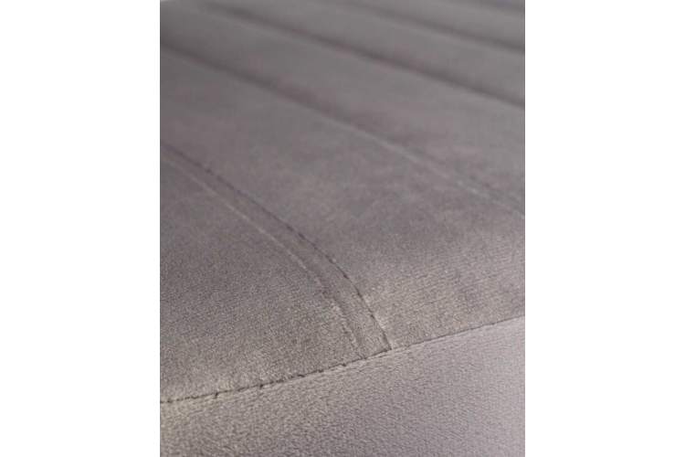 Стул барный DOBRIN CHARLY GOLD, серый велюр (MJ9-75)-6