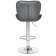 Набор 2 шт Стул барный DOBRIN BARNY, серый