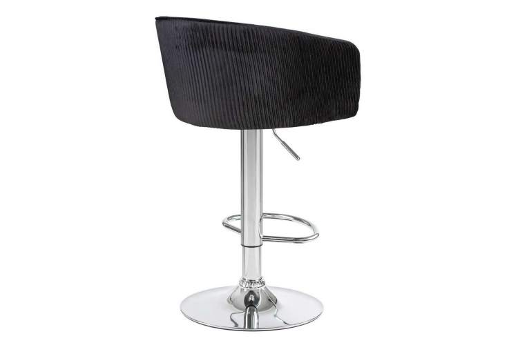Стул барный DOBRIN DARCY, черный велюр (1922-21)-3