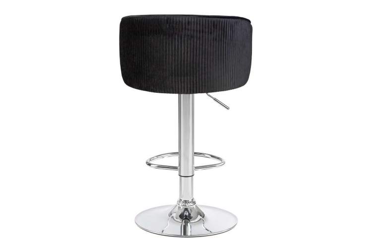 Стул барный DOBRIN DARCY, черный велюр (1922-21)-4