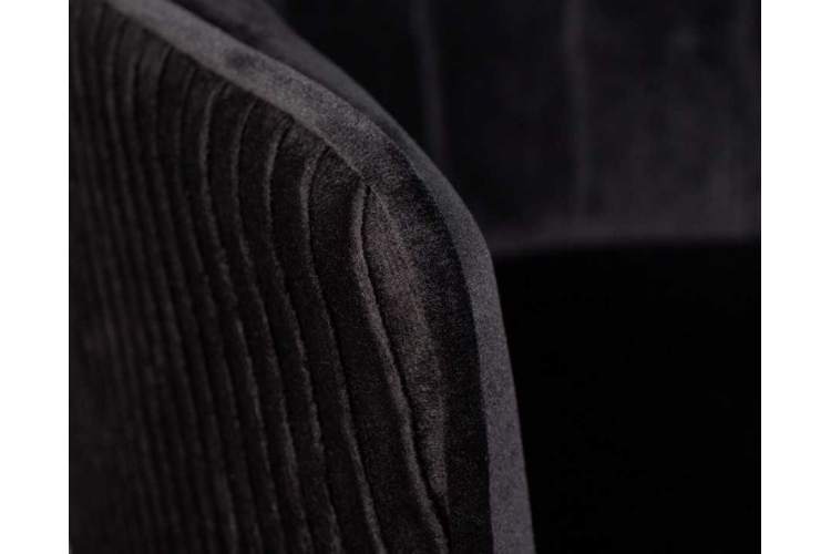 Стул барный DOBRIN DARCY, черный велюр (1922-21)-6