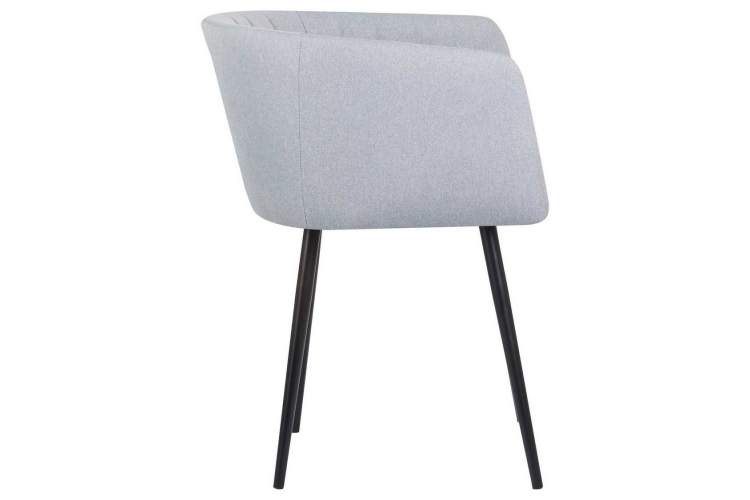 Стул обеденный DOBRIN ALINA, серо-голубая ткань (LAR-106D-23)-2