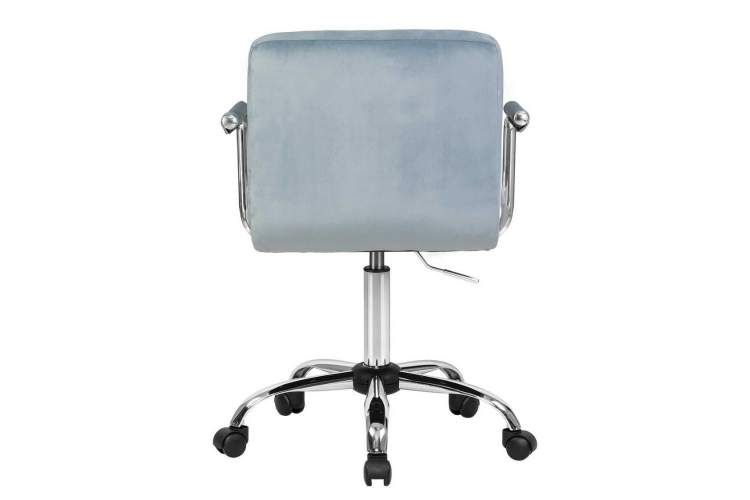 Офисное кресло для персонала DOBRIN TERRY, пудрово-голубой велюр (MJ9-74)-4