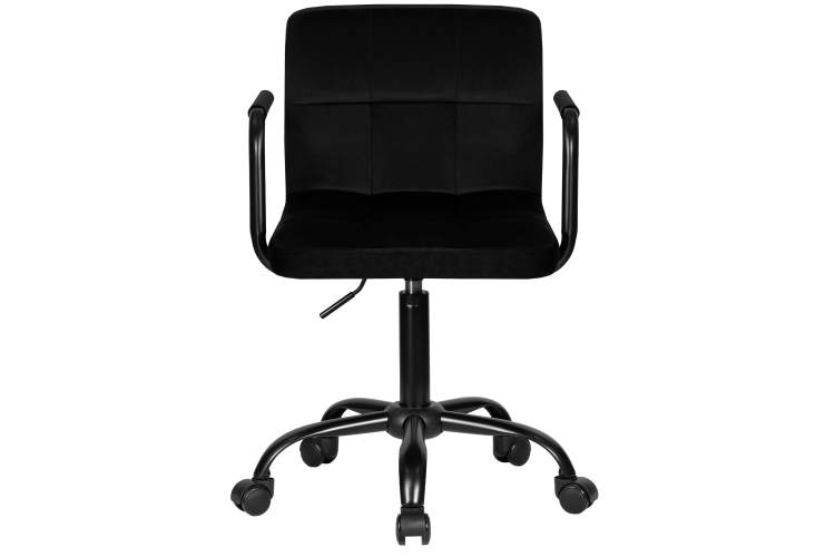 Офисное кресло для персонала DOBRIN TERRY BLACK, черный велюр (MJ9-101)-5