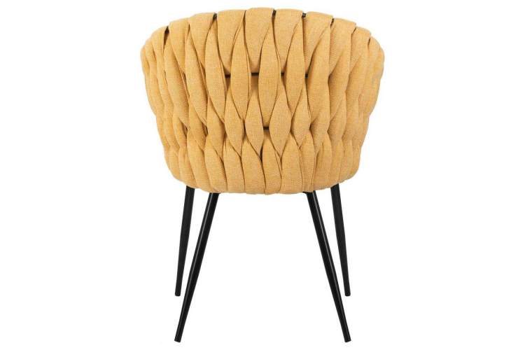 Стул обеденный DOBRIN MATILDA, жёлтая ткань (LAR 275-8)-4