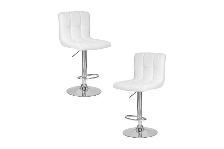 Набор 2 шт Стул барный DOBRIN CANDY, белый