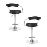 Набор 2 шт Стул барный DOBRIN MARTA, чёрный