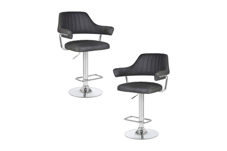 Набор 2 шт Стул барный DOBRIN CHARLY, серый