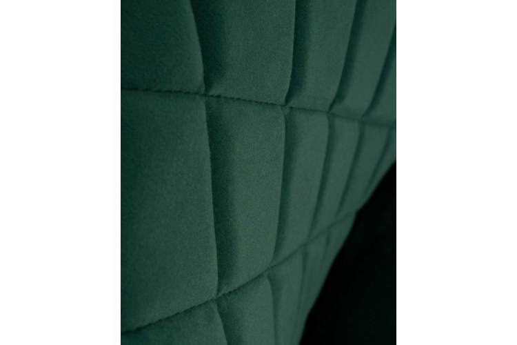 Стул обеденный DOBRIN ROBERT, черные матовые ножки, велюр V108-64 Зелёный-8