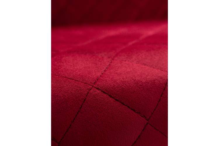 Набор 2 шт Стул барный DOBRIN CHRISTIAN'75, черные ножки, бордовый велюр (V108-85)-10