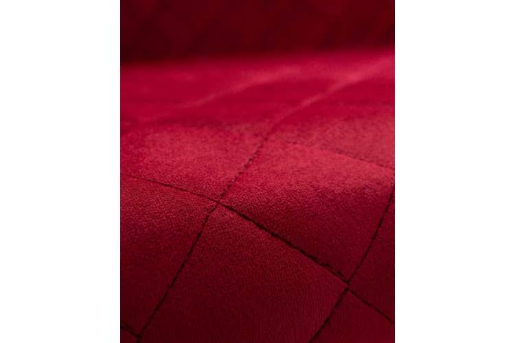 Стул барный DOBRIN CHRISTIAN'75, черные ножки, бордовый велюр (V108-85)-9