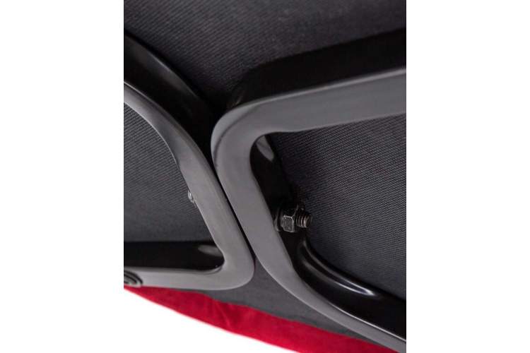 Стул барный DOBRIN CHRISTIAN'75, черные ножки, бордовый велюр (V108-85)-10