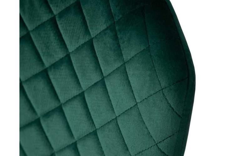 Стул полубарный DOBRIN CHRISTIAN'65, черные ножки, зеленый велюр (V108-64)-6