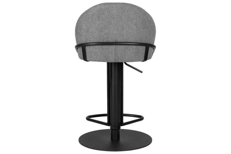 Стул барный DOBRIN OLIVER, серая ткань (FLY1347-17)-4