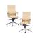 Набор 2 шт Офисное кресло для руководителей DOBRIN CLARK, бежевый