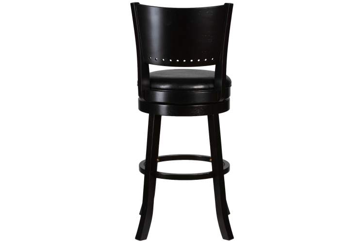 Набор 2 шт Вращающийся полубарный стул DOBRIN TONY COUNTER, капучино, черный-4